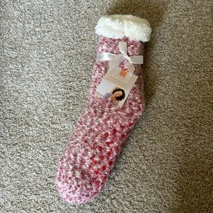 Pillow knit cozy socks